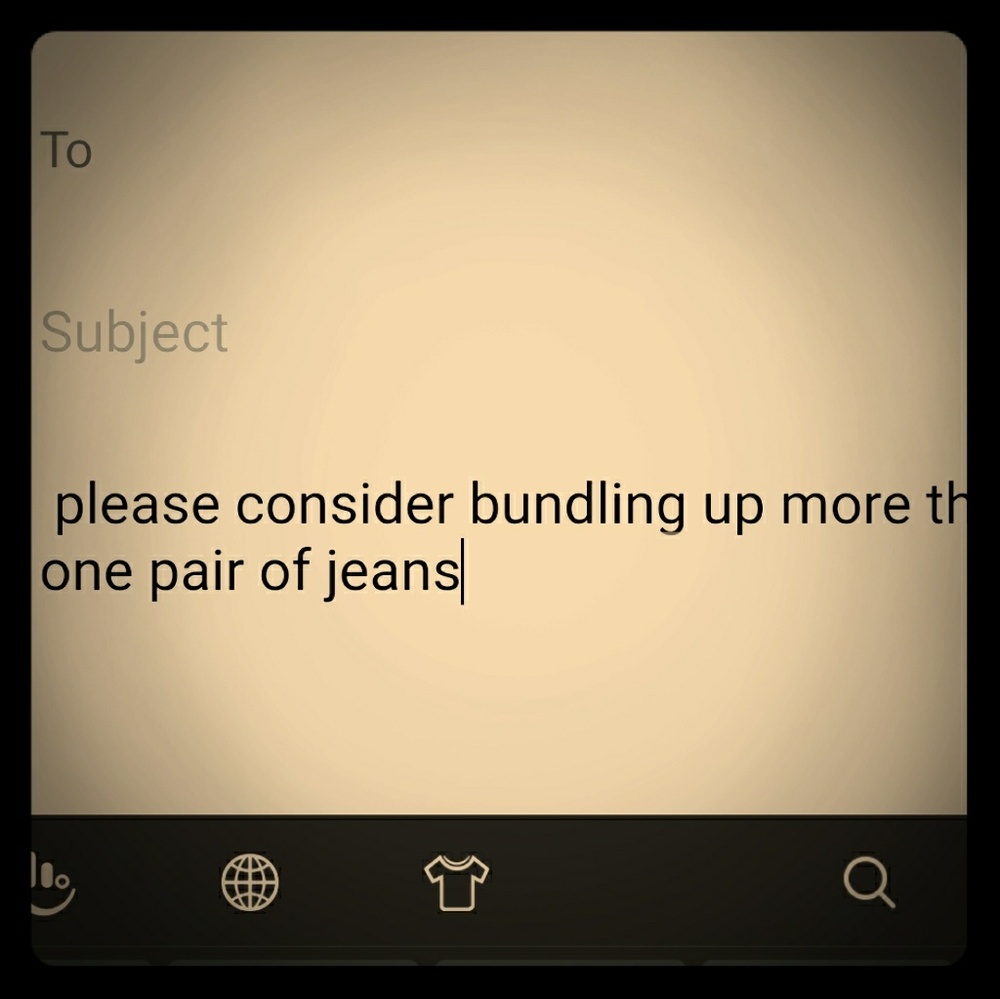 a lot of jeans